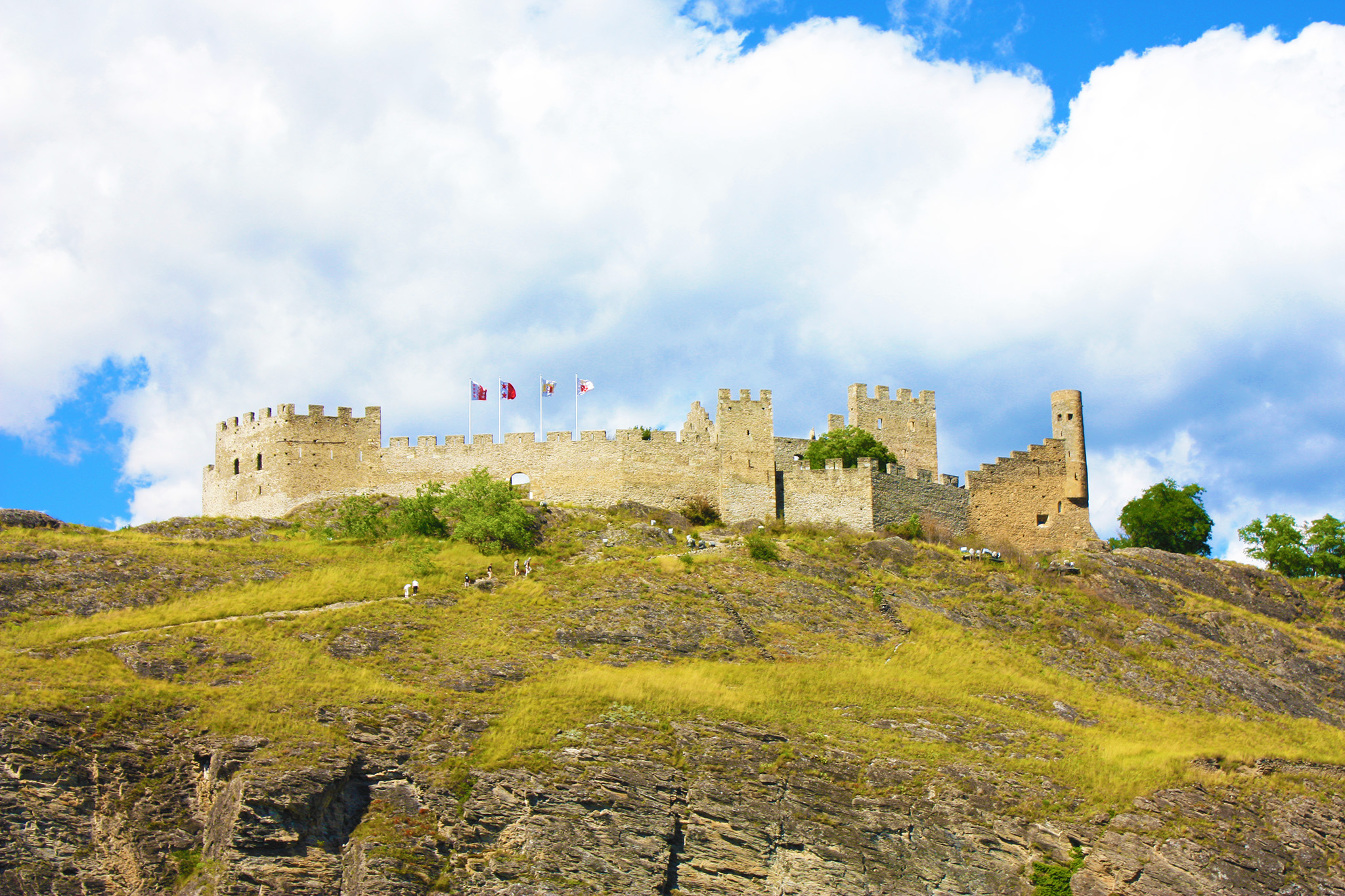 Château de Tourbillon à Sion